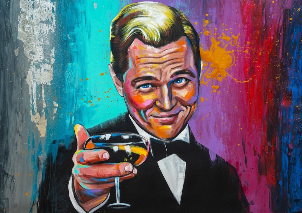 1st Edition Print - Leonardo Cheers Artwork - Modern Pop Art Paintings ...